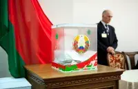 At a polling station in Minsk. Image: Euroradio