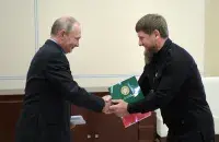 Путин и Кадыров. Фото из архива Reuters