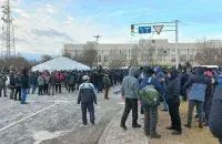 Митинг в Актау / Sputnik​