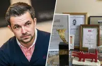 Саша Філіпенка і яго літаратурныя ўзнагароды
