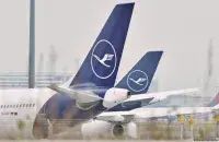 Барты Lufthansa ў Кіеве
