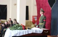 Во время похорон лейтенанта Потаповича в Могилёве / Из&nbsp;архива Еврорадио​