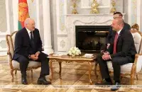 Alyaksandr Lukashenka and Mamuka Bakhtadze / BELTA