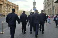 Милиционеры в Минске / Еврорадио​