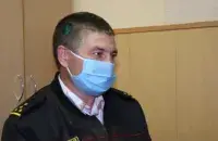 Милиционер, которому разбили голову / Скриншот с видео МВД​