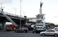 Мост Метро в Киеве / Reuters