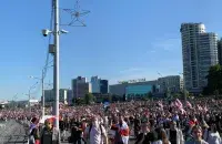Марш справедливости в Минске 20 сентября 2020 года / Еврорадио