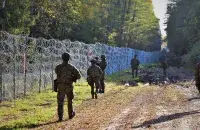 Польские пограничники на границе с Беларусью / twitter.com/Straz_Graniczna​