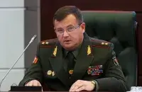 Belarus&#39; Defense Minister Andrei Raukou. Photo: belvpo.com
