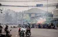Пратэсты супраць ваеннага перавароту ў М&#39;янме​ / Reuters