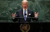 Джо Байден выступает в ООН / Reuters