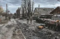 Буча после освобождения украинскими войсками / Еврорадио​