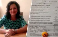 Елена Шкулепа и протокол с выборов-2020