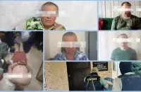 Задержанные на Гомельщине / Скриншоты из видео силовиков