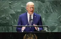 Джо Байден выступает на Генассамблее ООН, 19 сентября 2023-го