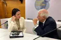 Светлана Тихановская и Жозеп Боррель