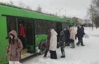 Рейсовый автобус в Жодино / zhodinonews