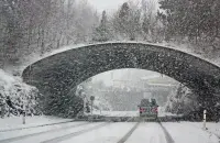 Снегопад и гололедица ждут белорусов в субботу