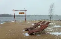 Зима в Минске / Еврорадио
