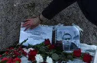 Акция в память Алексея Навального, иллюстративное фото
