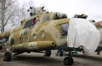 Военный вертолет, который продают в Минске
