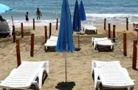 Пляж в Турции
