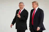 Биньямин Нетаньяху и Дональд Трамп
