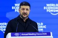 Уладзімір Зяленскі ў Давосе
