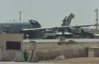 Cамолет дальнего радиолокационного обнаружения E-3 Sentry находился на авиабазе в Саудовской Аравии
