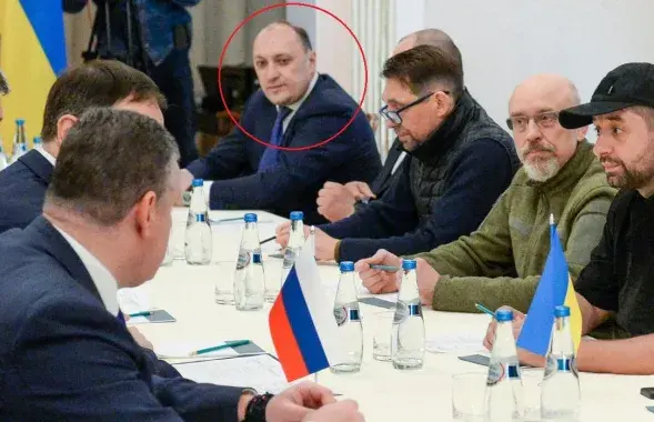 Денис Киреев на украинско-российских переговорах в Беларуси в начале войны / ТАСС
