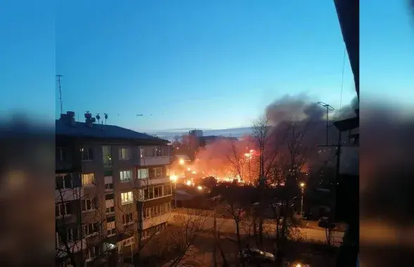 Место падения самолета
