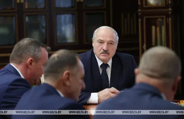 Александр Лукашенко во время кадровых назначений, 20 октября 2020-го / БЕЛТА​