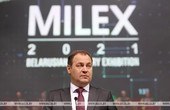 Премьер-министр на MILEX-2021 / БЕЛТА​