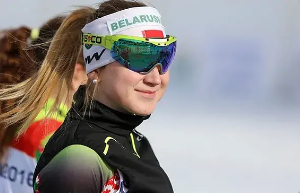 Динара Алимбекова. Фото: biathlon.by​