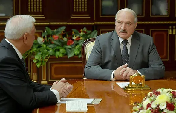 Михаил Мясникович и Александр Лукашенко / president.gov.by​