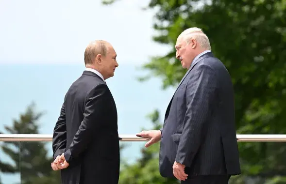 Путин и Лукашенко / РИА "Новости"
