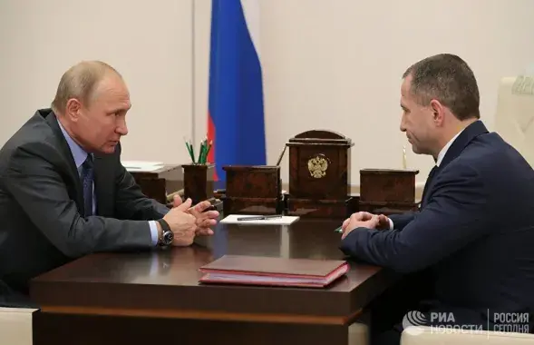 Владимир Путин и Михаил Бабич. Фото: ria.ru​