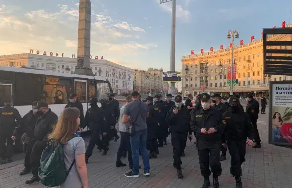 Силовики пытаются не допустить мирных протестов​