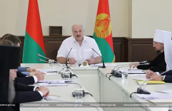 Александр Лукашенко в Жировичском монастыре / president.gov.by​