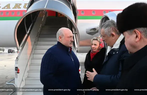 Александр Лукашенко прилетел в Россию / president.gov.by​