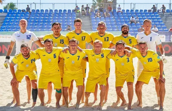 Украинская сборная / beachsoccer.org.ua