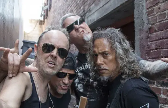 Metallica выступіла ў Антарктыдзе (фота)