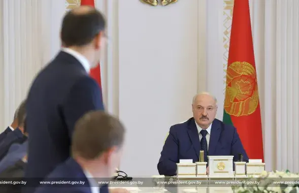 Александр Лукашенко на совещании с руководством правительства / president.gov.by​