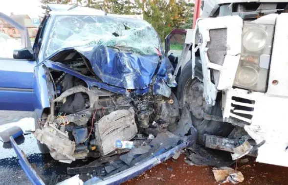 На месте аварии / sk.gov.by
