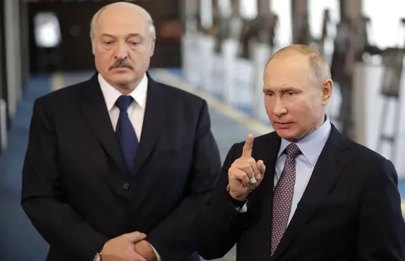Aliaksandr Lukashenka and Vladimir Putin&nbsp;/ TASS​