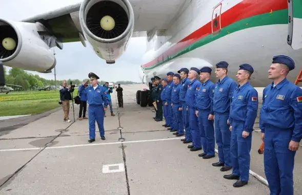 На аэрадроме ў Мачулішчах / З архіву БЕЛТА
