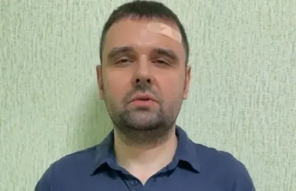 Сергей Франчук после задержания / spring96.org
