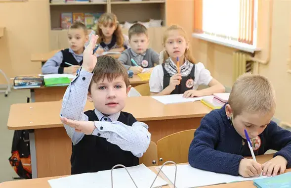 Белорусские школьники / БЕЛТА
