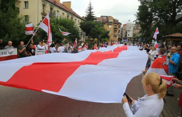 В Белостоке будет улица Cвободной Беларуси / twitter.com/rafalrudnicki
