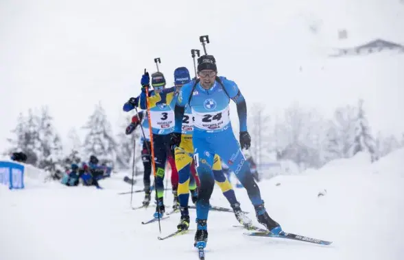 Биатлонисты в австрийском Хохфильцене / biathlonworld.com